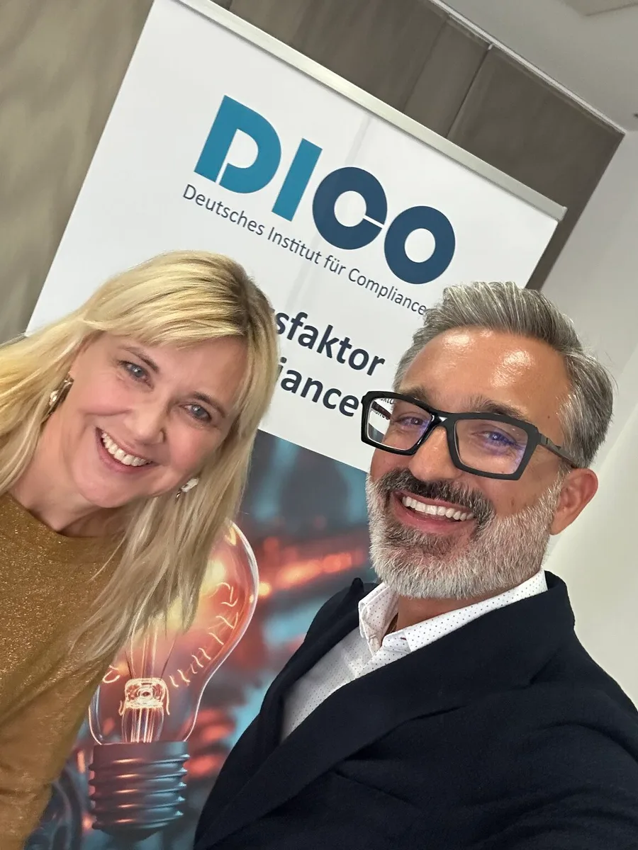 Dr. Sofia Halfmann und Martin Reichetseder beim DICO-Forum