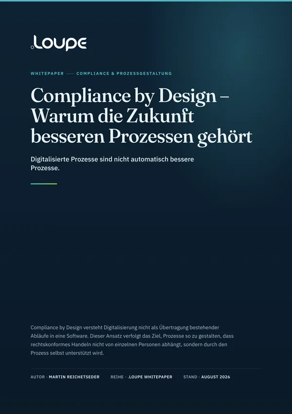 Titelseite: Compliance by Design