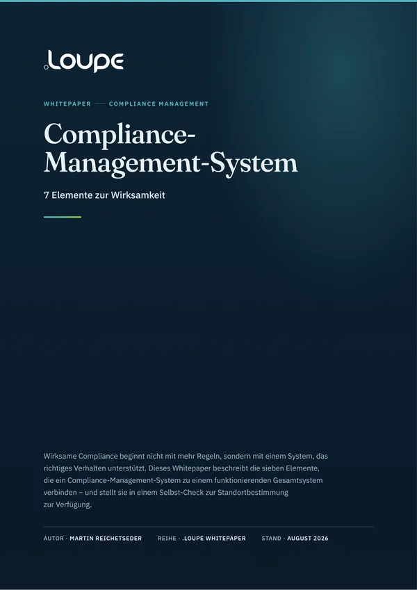 Titelseite: Compliance-Management-System